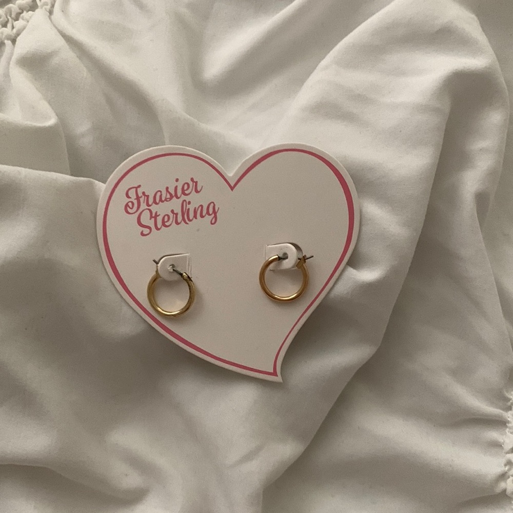 [Frasier Sterling] Earring - Heavenly Hoops